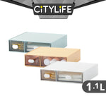 Citylife 1.1L Stationery Organizer Desk Organiser Drawer Organizer Stackable Desktop Organiser H-7285
