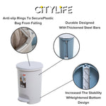 Citylife 10L Rubbish Bin Waste bin dustbin Trash Bins Garbage Bin Kitchen Bin  T-3090