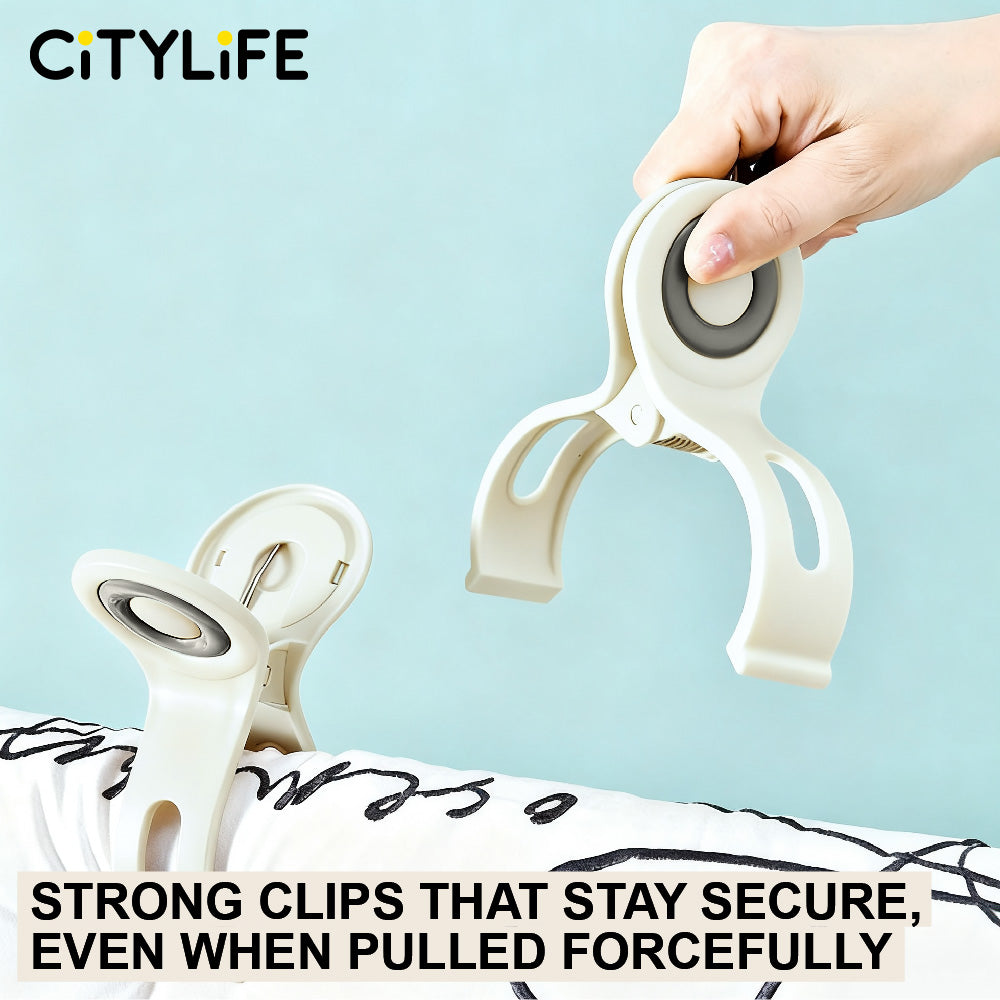 🔥NEW🔥Citylife Plastic Clothes Pegs Laundry Clips Large Jaws Towel Blanket Baby Clothes Hanging Drying Clothespins