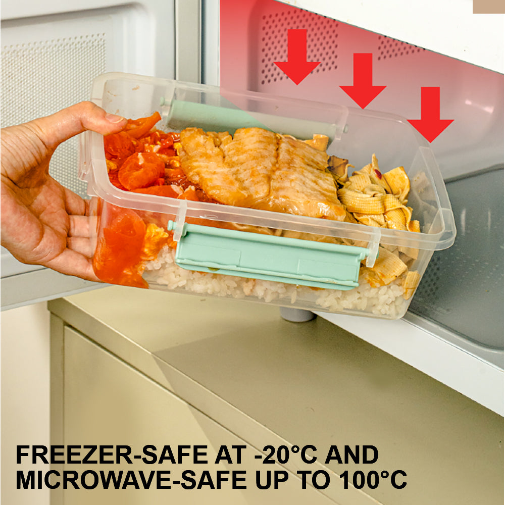 🔥NEW🔥Citylife Antibacterial Microwaveable BPA-Free Food Storage Fridge Container Freezer Safe PP Material Food Container