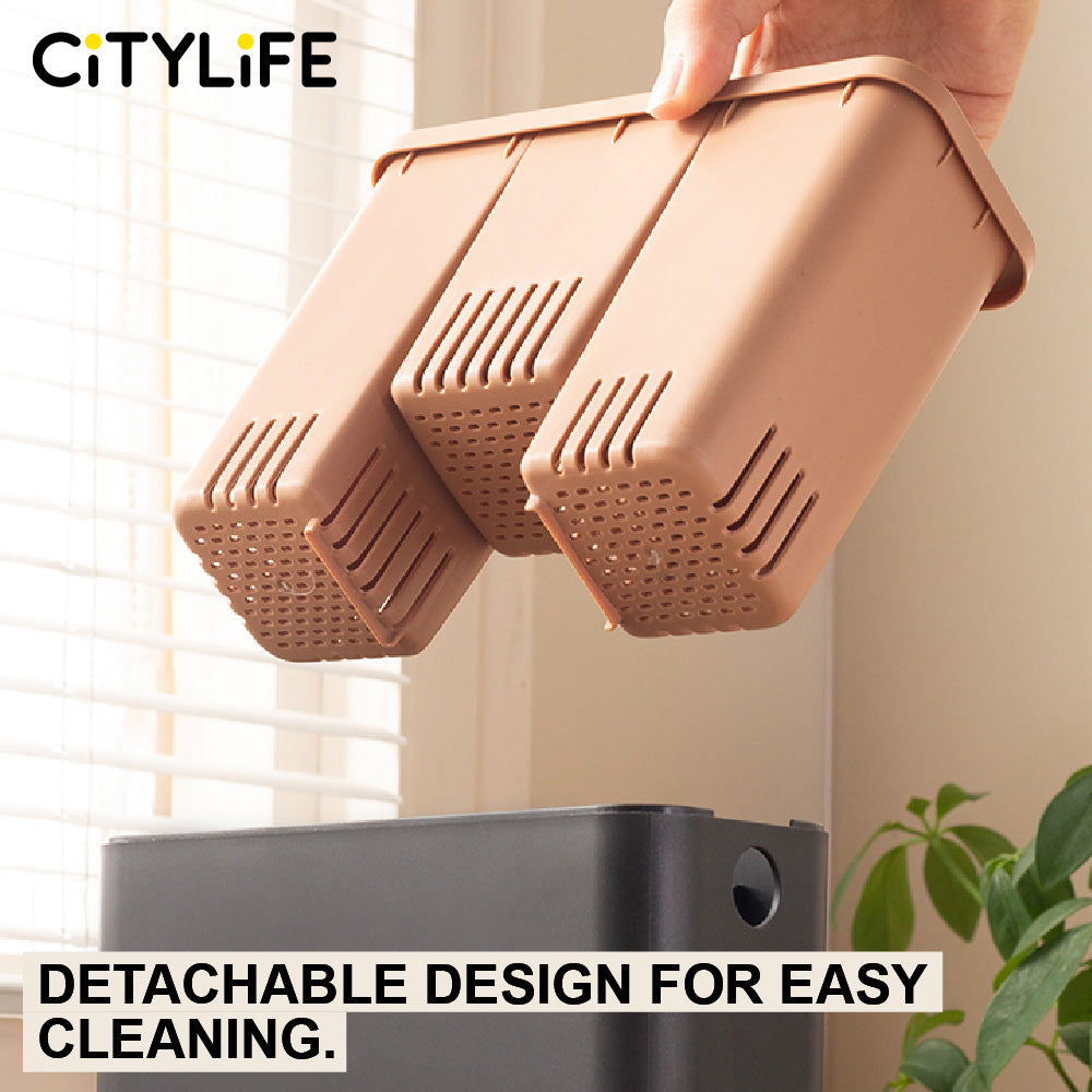 🔥NEW🔥Citylife Plastic Multi-functional Knife Holder Kitchen All-in-One Wall-mounted Storage Organizer