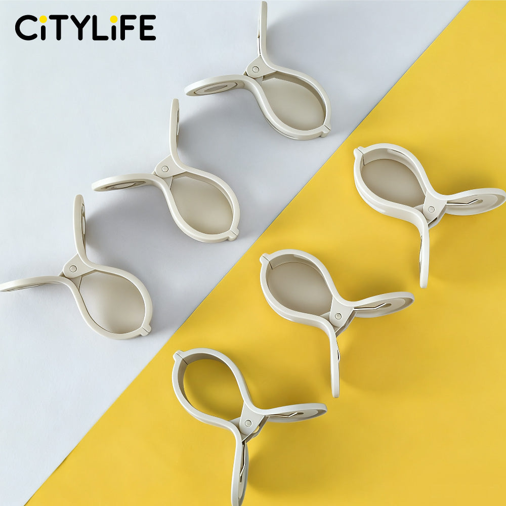 🔥NEW🔥Citylife Plastic Clothes Pegs Laundry Clips Large Jaws Towel Blanket Baby Clothes Hanging Drying Clothespins