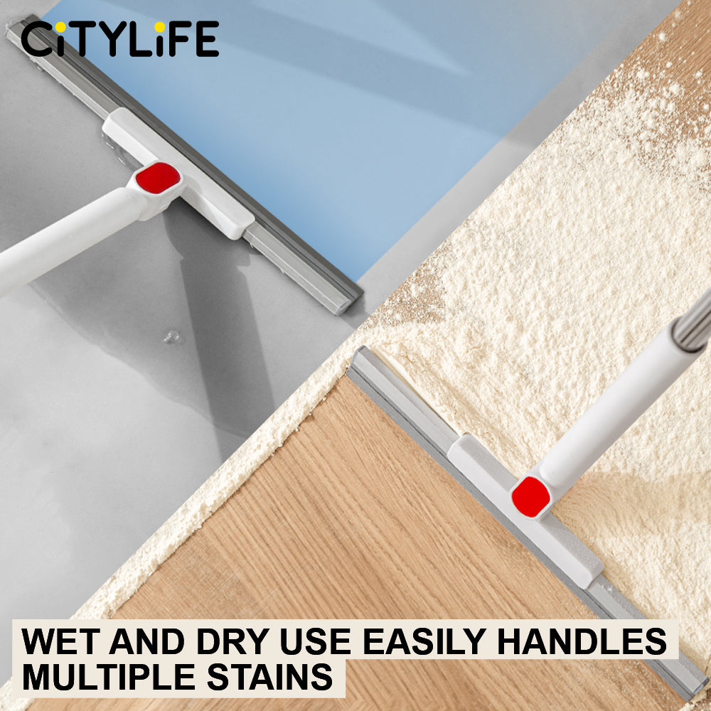 🔥NEW🔥Citylife Silicone Magic Broom Wiper Broom Sweep Floor Scraper Magic Silicone Broom Wiper Floor Brush Mop