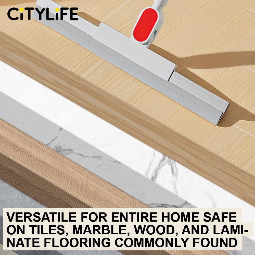 🔥NEW🔥Citylife Silicone Magic Broom Wiper Broom Sweep Floor Scraper Magic Silicone Broom Wiper Floor Brush Mop