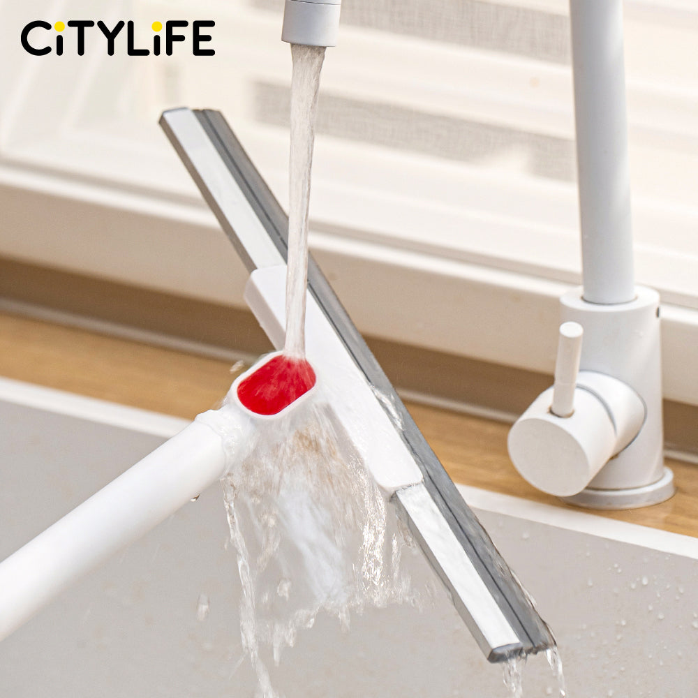 🔥NEW🔥Citylife Silicone Magic Broom Wiper Broom Sweep Floor Scraper Magic Silicone Broom Wiper Floor Brush Mop