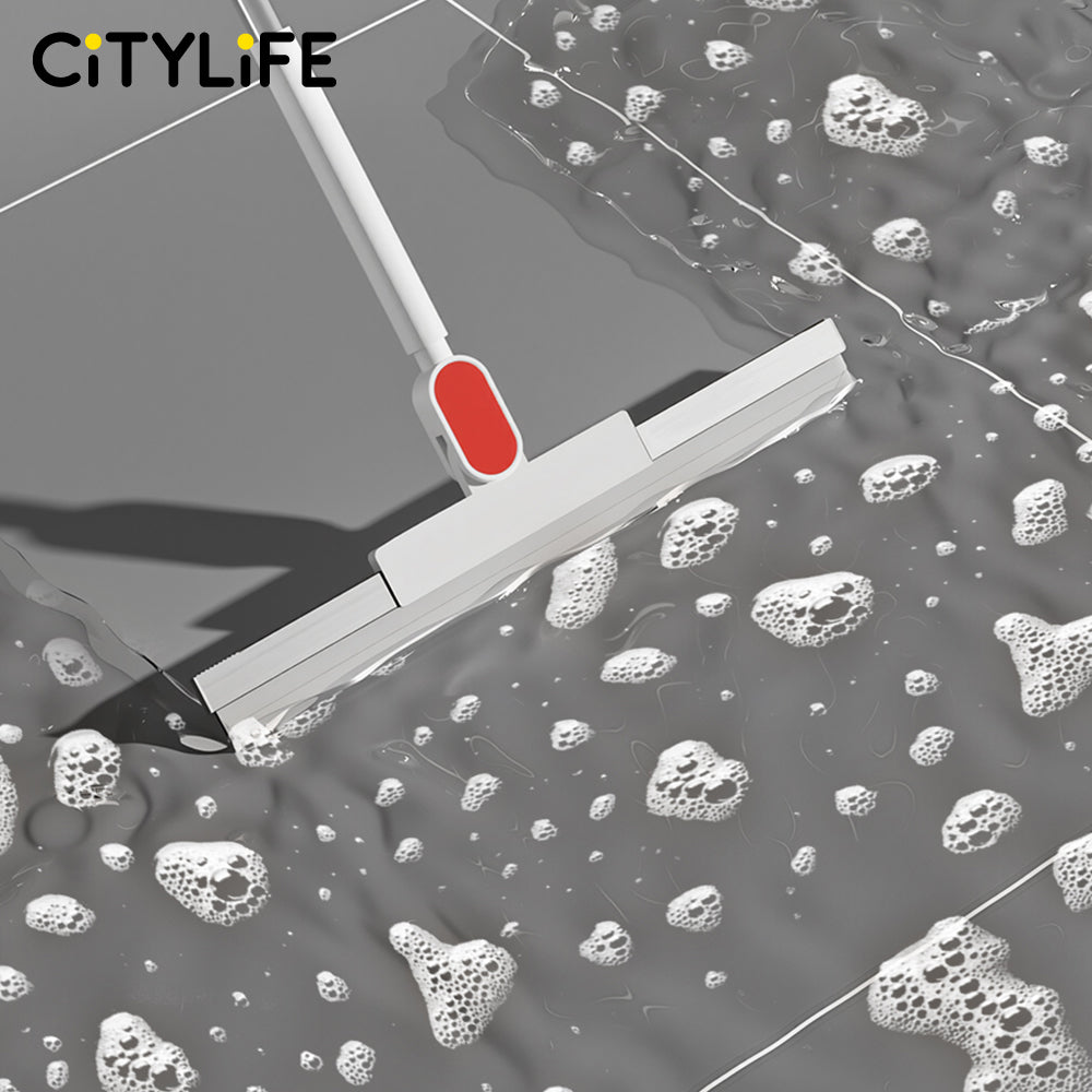 🔥NEW🔥Citylife Silicone Magic Broom Wiper Broom Sweep Floor Scraper Magic Silicone Broom Wiper Floor Brush Mop