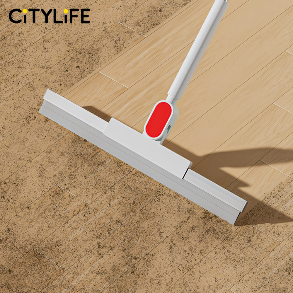 🔥NEW🔥Citylife Silicone Magic Broom Wiper Broom Sweep Floor Scraper Magic Silicone Broom Wiper Floor Brush Mop