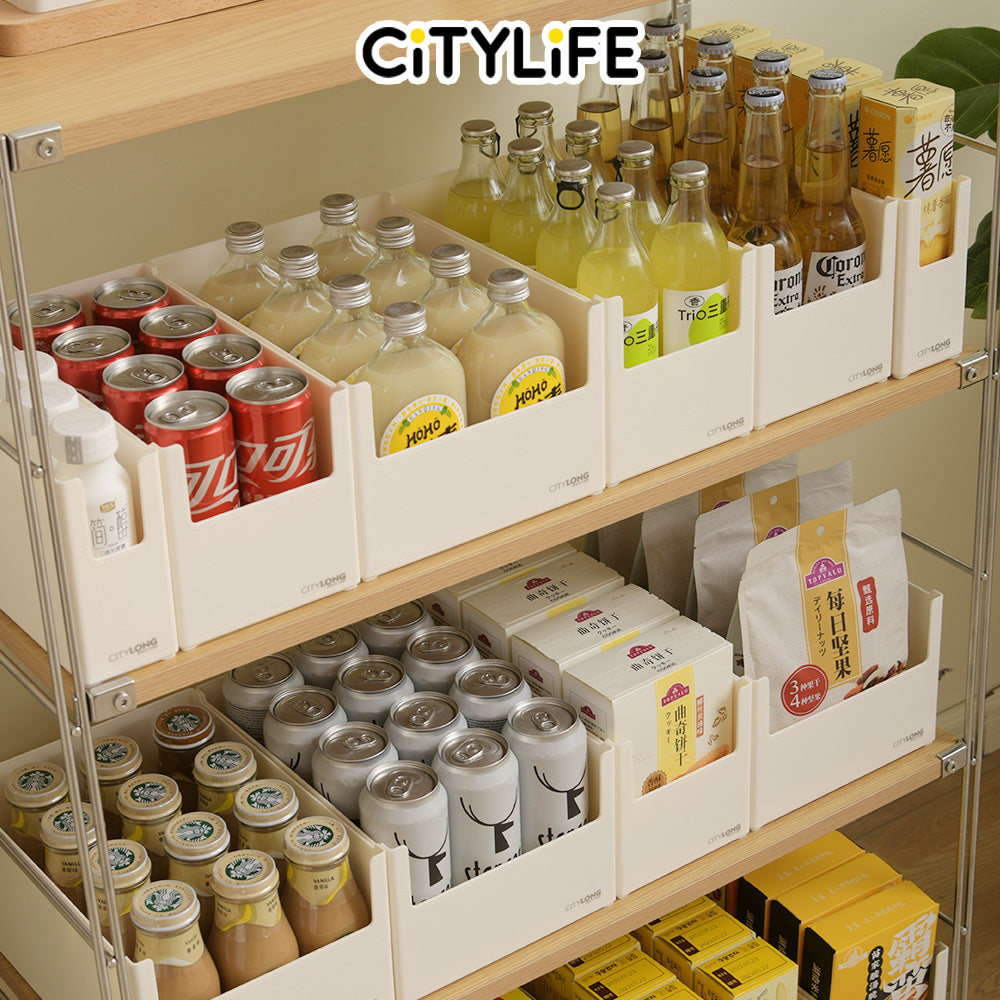 Citylife 1.2L to 9.7L Storage Box Organizsation Box Wardrobe Kitchen Living Room Storage Boxes Organizer H-7334-40