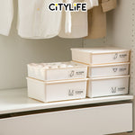 Citylife 10 Grids Underwear Storage Box Bra panties Socks Storage Box Cloth Storage Box H-9190