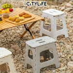 Citylife Foldable Stool Folding Portable Collapsible Sturdy Lightweight Chair - (Hold Up To 120kg) D-20143536