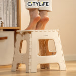 Citylife Foldable Stool Folding Portable Collapsible Sturdy Lightweight Chair - (Hold Up To 120kg) D-20143536