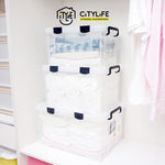 Citylife 40L Hercules Anti-Humidity Multi-Purpose Stackable Strong Storage Container Box X-6372