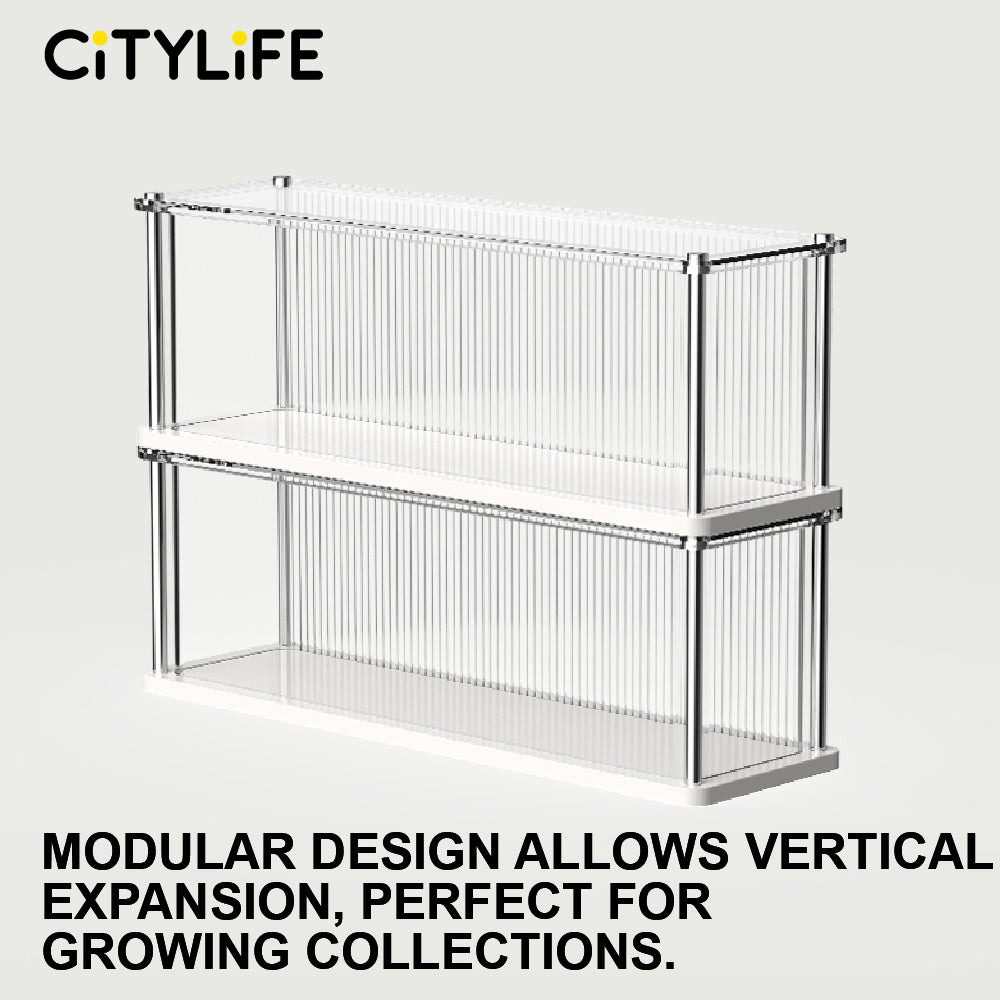 🔥NEW🔥 Citylife Popmart Acrylic Display Box Blind Box Display Case Storage Box