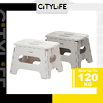 Citylife Foldable Stool Folding Portable Collapsible Sturdy Lightweight Chair - (Hold Up To 120kg) D-20143536