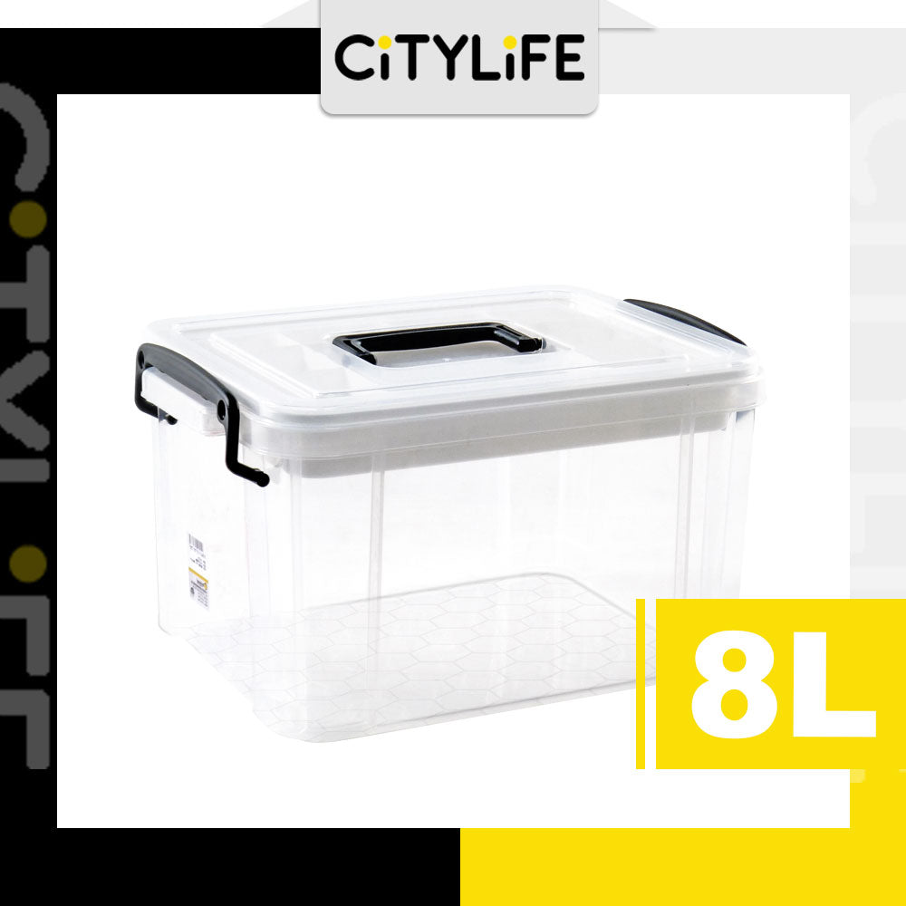 Citylife 8L Handheld Medicine Stackable Storage Container Box First Aid Box Tool Box storage box X-6173