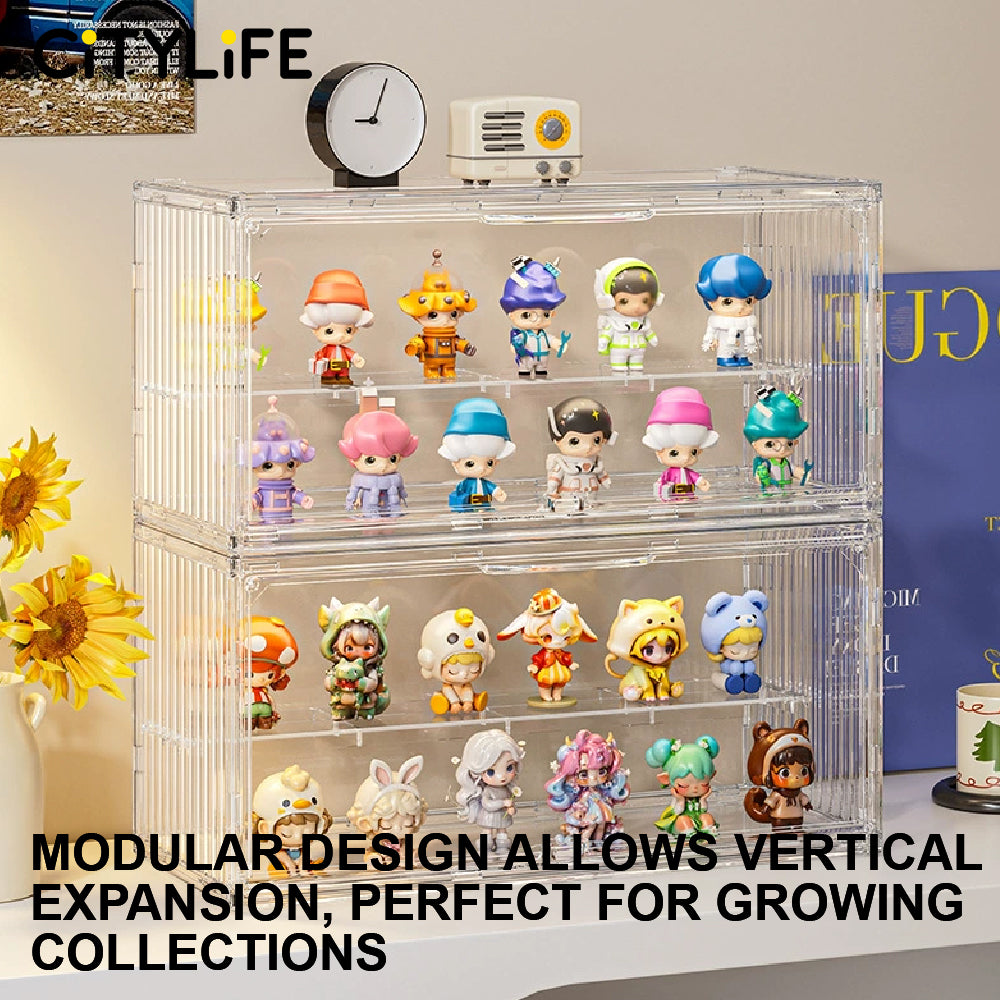 🔥NEW🔥Citylife Popmart Acrylic Display Box Blind Box Display Case Storage Box