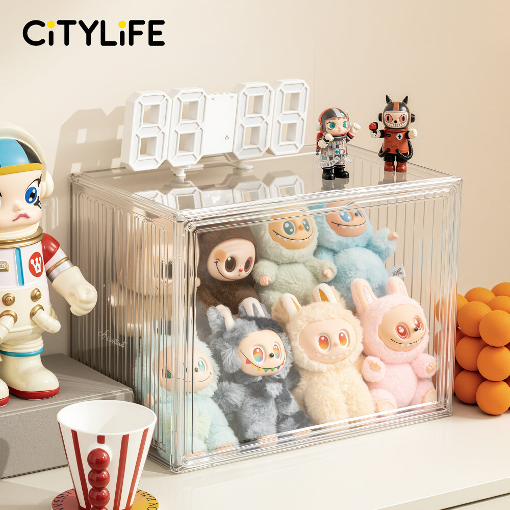 🔥NEW🔥Citylife Popmart Acrylic Display Box Blind Box Display Case Storage Box