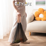 (BUNDLE OF 6) Citylife Vest/Drawstring Garbage bag Large Trash Bag Rubbish Bag W-9423