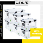 Citylife 26L to 55L Hercules Anti-Humidity Storage Box Stackable Strong Storage Container Box X-63717273