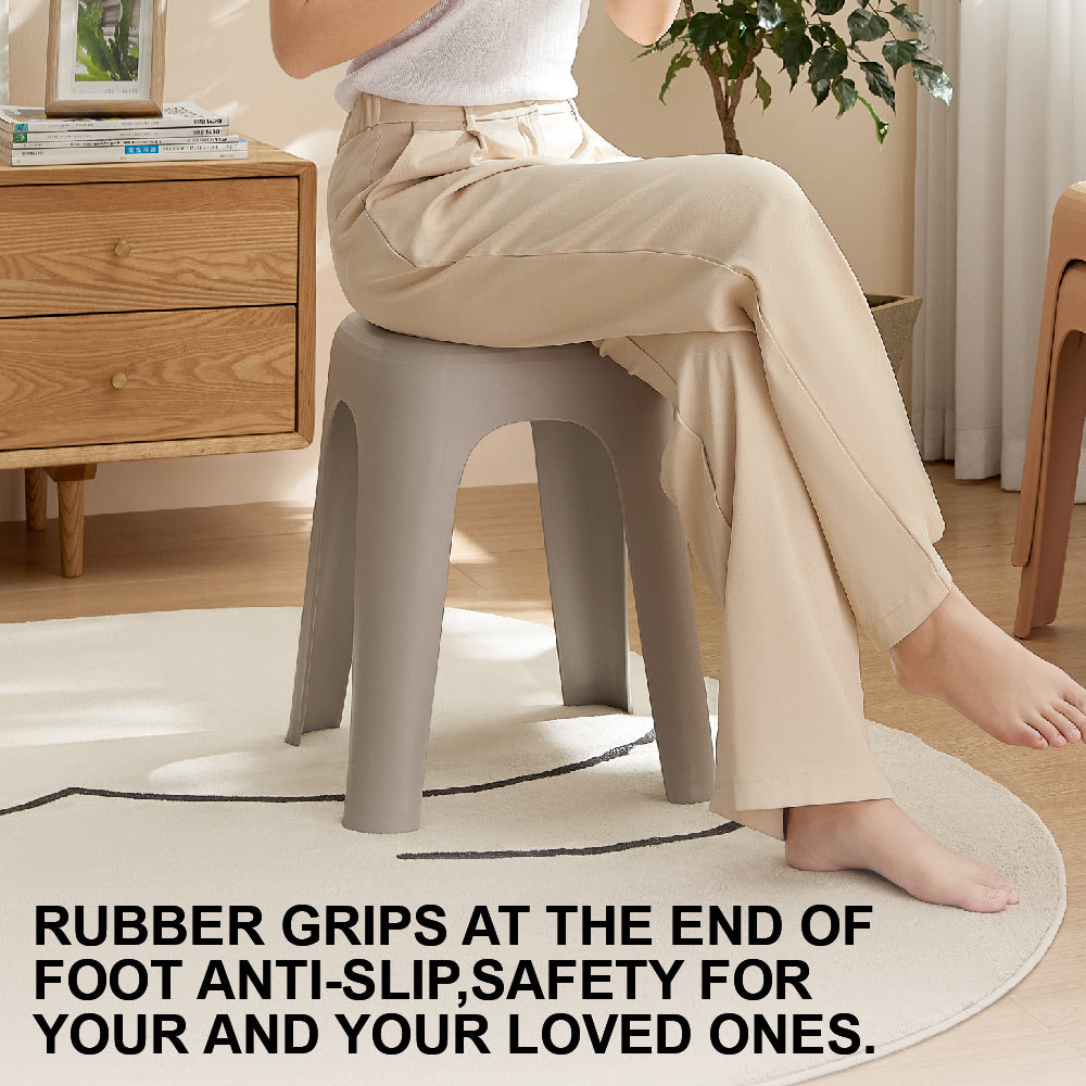 Citylife Sturdy Stackable Picnic Gathering Cuboid Sitting Stool Chair ...