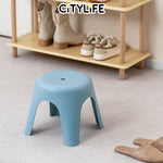 (Bundle of 2) Citylife Sturdy Stackable Picnic Gathering Cuboid Sitting Stool Chair Hold Up To 120kg D-21444546