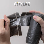 (BUNDLE OF 6) Citylife Vest/Drawstring Garbage bag Large Trash Bag Rubbish Bag W-9420