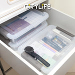 Citylife 4.5L Widea Stackable A4 Organizing Box File Storage Container Box X-6312