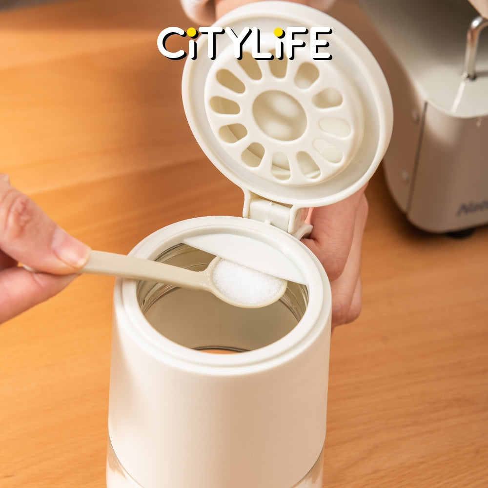 Citylife 350ml Large Capacity Seasoning Bottle Bottle Spice Container for Kitchen Cooking Seasonings H-9456