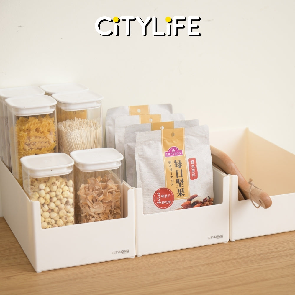 Citylife 1.2L to 9.7L Storage Box Organizsation Box Wardrobe Kitchen Living Room Storage Boxes Organizer H-7334-40