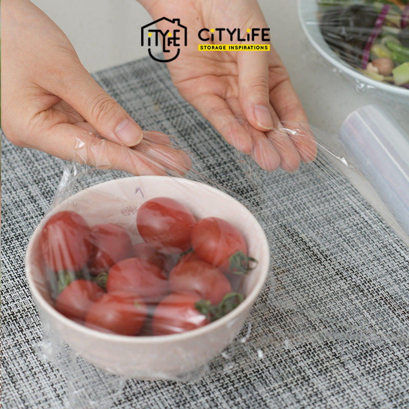Citylife Kitchen Cling Film Wrap with dotted lines for easy tear (S+M Set) Y-8776