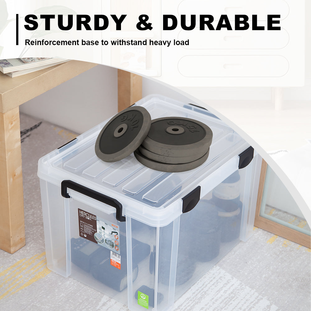 Citylife 26L to 55L Hercules Anti-Humidity Storage Box Stackable Strong Storage Container Box X-63717273