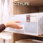 (Bundle of 2) Citylife 25L Stackable Storage Chest Drawers box Home Organizer Drawer Plastic Cabinet G-5203