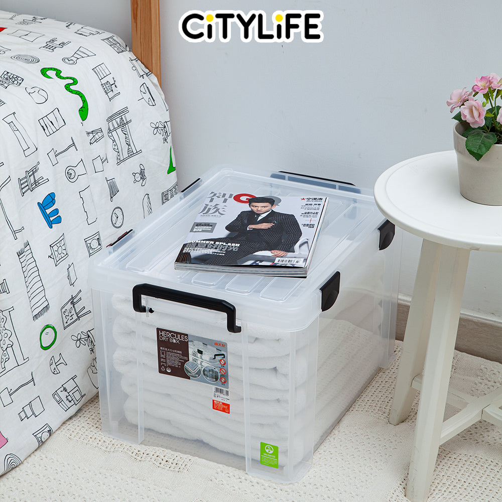 Citylife 26L to 55L Hercules Anti-Humidity Storage Box Stackable Strong Storage Container Box X-63717273