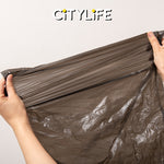 (BUNDLE OF 6) Citylife Vest/Drawstring Garbage bag Large Trash Bag Rubbish Bag W-9421