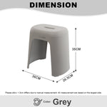 (Bundle of 2) Citylife Foot Stool Sturdy Stackable Bathroom Kitchen Sitting Foot Stool - (Hold Up To 120kg) D-2126