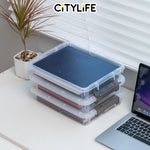 Citylife 3.2L/4.5L Widea Stackable A4 Organizing Box File Storage Container Box X-631213