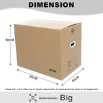 (Bundle of 5) Citylife Big Moving Box / Packaging Carton Box / Storage Box / Courier box Carton Box / Cardboard Box X-9200010203