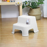 Citylife Children Step Stool Kids Mini Ladder Toilet Bathroom Step Board Foot Stool - (Hold Up To 80kg) D-2105