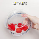 (Bundle of 2) Citylife Air-tight Glass Lunch Box Oven Microwave Glass Food Container Bento Box H-84878889