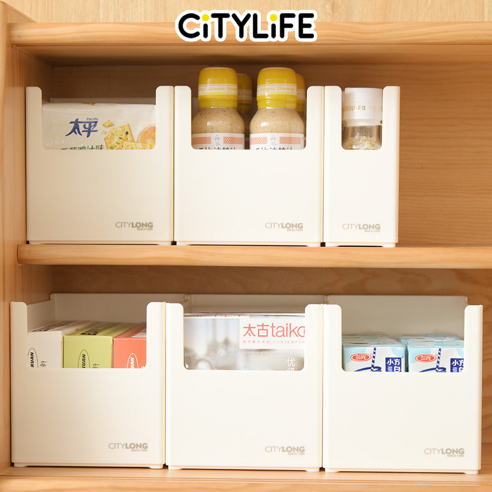 Citylife 1.2L to 9.7L Storage Box Organizsation Box Wardrobe Kitchen Living Room Storage Boxes Organizer H-7334-40