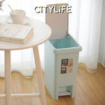 Citylife 10L Rubbish Bin Waste bin dustbin Trash Bins Garbage Bin Kitchen Bin  T-3068