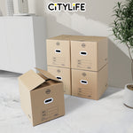 (Bundle of 5) Citylife Big Moving Box / Packaging Carton Box / Storage Box / Courier box Carton Box / Cardboard Box X-9200010203