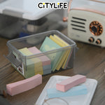 (BUNDLE OF 2) Citylife 0.5L Widea Transparent Storage Box Stackable Storage Mini Container Box - XXS X-6314