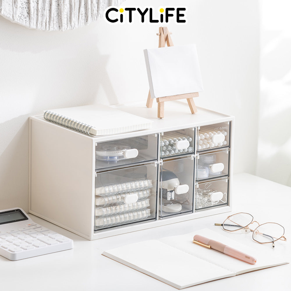 Citylife Stationery Organizer Desk Organiser Drawer Organizer Stackable Desktop Organiser H-72868788