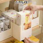 Citylife 1.2L to 9.7L Storage Box Organizsation Box Wardrobe Kitchen Living Room Storage Boxes Organizer H-7334-40