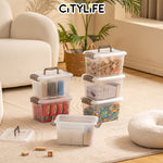 Citylife 5L/8L Handheld Medicine Stackable Storage Container Box First Aid Box Tool Box storage box X-617475