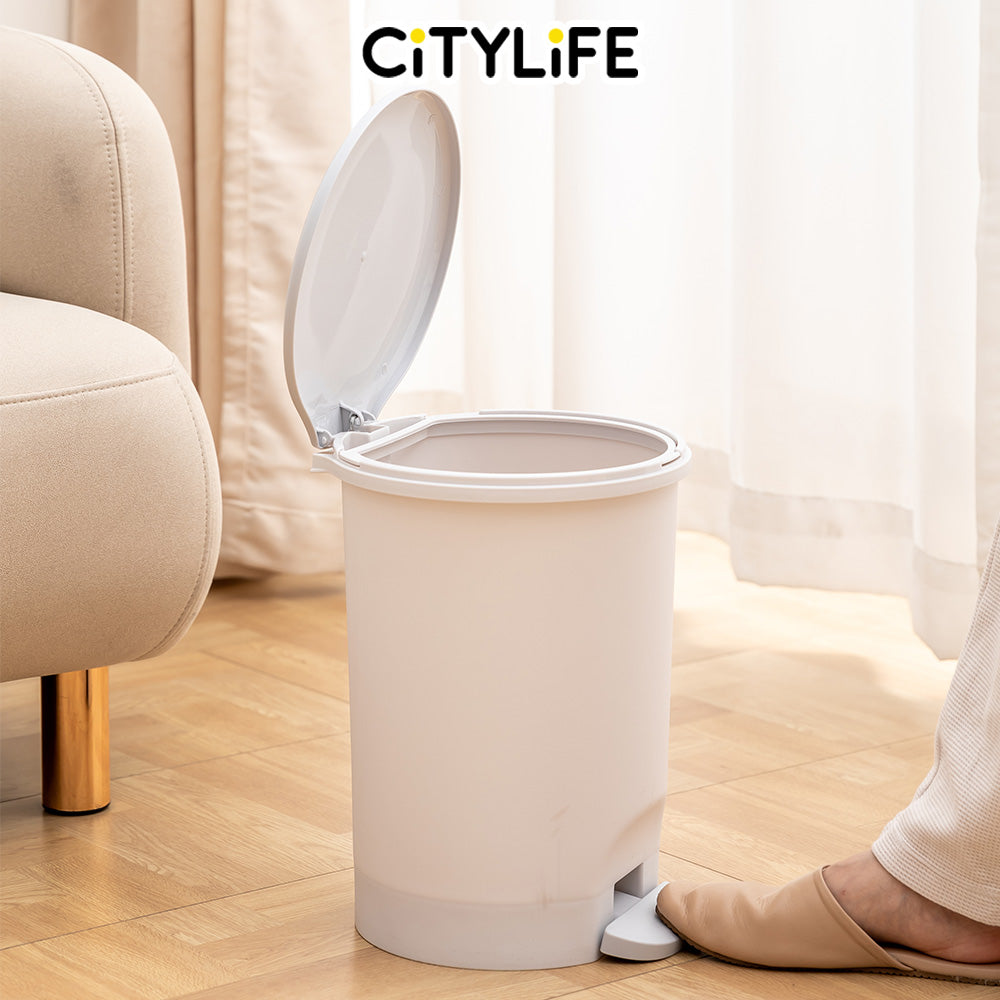 Citylife 10L Rubbish Bin Waste bin dustbin Trash Bins Garbage Bin Kitchen Bin  T-3090