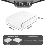 Citylife Acrylic Stackable Desktop Organiser Makeup Box Skincare Cosmetics Storage Box J-867071