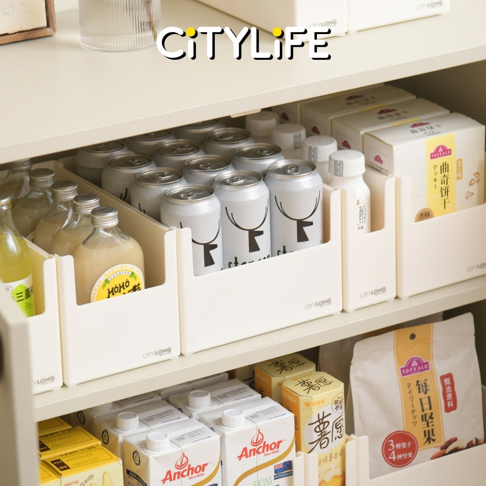 Citylife 1.2L to 9.7L Storage Box Organizsation Box Wardrobe Kitchen Living Room Storage Boxes Organizer H-7334-40