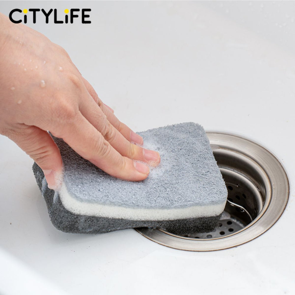 🔥NEW🔥Citylife Kitchen Sponge Sponge Dual-Side Scrub Sponges for Kitchen Cleaning, Dishwashing